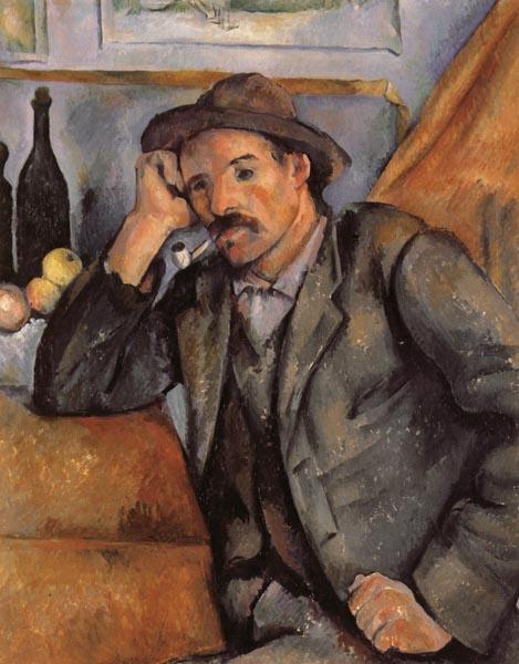 Paul Cezanne The Smoker oil painting image